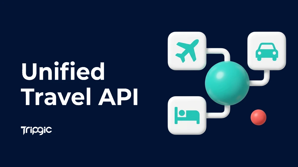A unified travel API consolidating multiple supplier integrations into one clean connection — flights, hotels, car rentals, and activities